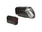 Trelock LS560 I-GO Control+LS720 Reego 50 Lux Lichtset schwarz