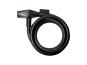 Trelock SK210/180 Spiralkabelschloss KEY 180 cm | schwarz