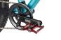 KUbikes 20 MTB Disc S | türkis glitter/laser red
