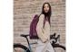 otinga Flip V3 Rucksack-Fahrradtasche aubergine rot