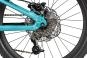 KUbikes 20 MTB Disc S | türkis glitter/laser red