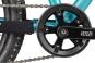 KUbikes 20 MTB Disc S | türkis glitter/laser red