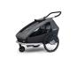 Croozer Kid Keeke 2 Kinderanhänger mountain grey | 2 Kinder