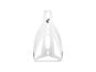 Cube HPP Flaschenhalter white black matt
