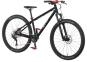 KUbikes 27.5 MTB DISC S | schwarz/laser red