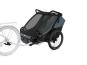 Thule Chariot Cab Kindersportwagen für 2 Kinder dark slate