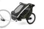 Thule Chariot Lite Multisport-Fahrradanhänger für 2 Kinder vintage green |  2 Kinder