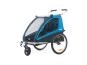 Thule Coaster XT Kinder-Anhänger blau/schwarz | 2 Kinder
