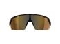 Alpina Turbo Radbrille black matt gold mirror