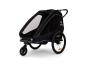 Hamax Traveller Kinderanhänger 2 Kinder | black