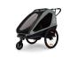 Hamax Traveller Kinderanhänger 2 Kinder | khaki