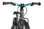 KUbikes 16S MTB 18 cm | schwarz/laser blue