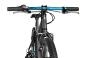 KUbikes 24 MTB 33 cm | schwarz/laser blue