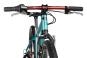 KUbikes 24 MTB 33 cm | türkis glitter/laser red