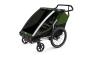 Thule Chariot Cab 2 cypress green | 2 Kinder