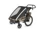 Thule Chariot Cross 2 Kinderanhänger faded khaki | 2 Kinder