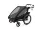 Thule Chariot Sport Kinderanhänger midnight black | 2 Kinder