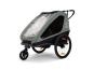 Hamax Traveller Kinderanhänger 2 Kinder | khaki