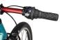 KUbikes 24 MTB 33 cm | türkis glitter/laser red