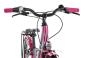 SCool chiX twin alloy 24-7 34 cm | black/berry | 24 Zoll