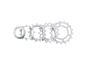 Shimano XT CS-M770 XT 9-fach Kassette silber
