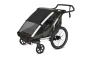 Thule Chariot Lite Multisport-Fahrradanhänger für 2 Kinder vintage green |  2 Kinder