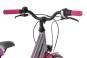 SCool chiX twin alloy 24-7 34 cm | black/berry | 24 Zoll