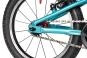 KUbikes 16S MTB 18 cm | türkis glitter/laser red
