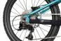 KUbikes 20 MTB Disc S | türkis glitter/laser red