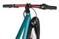 KUbikes 24 MTB 33 cm | türkis glitter/laser red