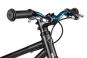 KUbikes 16L MTB 22 cm | schwarz/laser blue