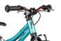 KUbikes 16S MTB 18 cm | türkis glitter/laser red