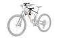 Kids Ride Shotgun Pro 2.0 MTB Front Kindersitz/Lenker schwarz