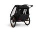 Hamax Traveller Kinderanhänger 2 Kinder | black