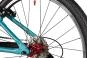 KUbikes 24 MTB 33 cm | türkis glitter/laser red