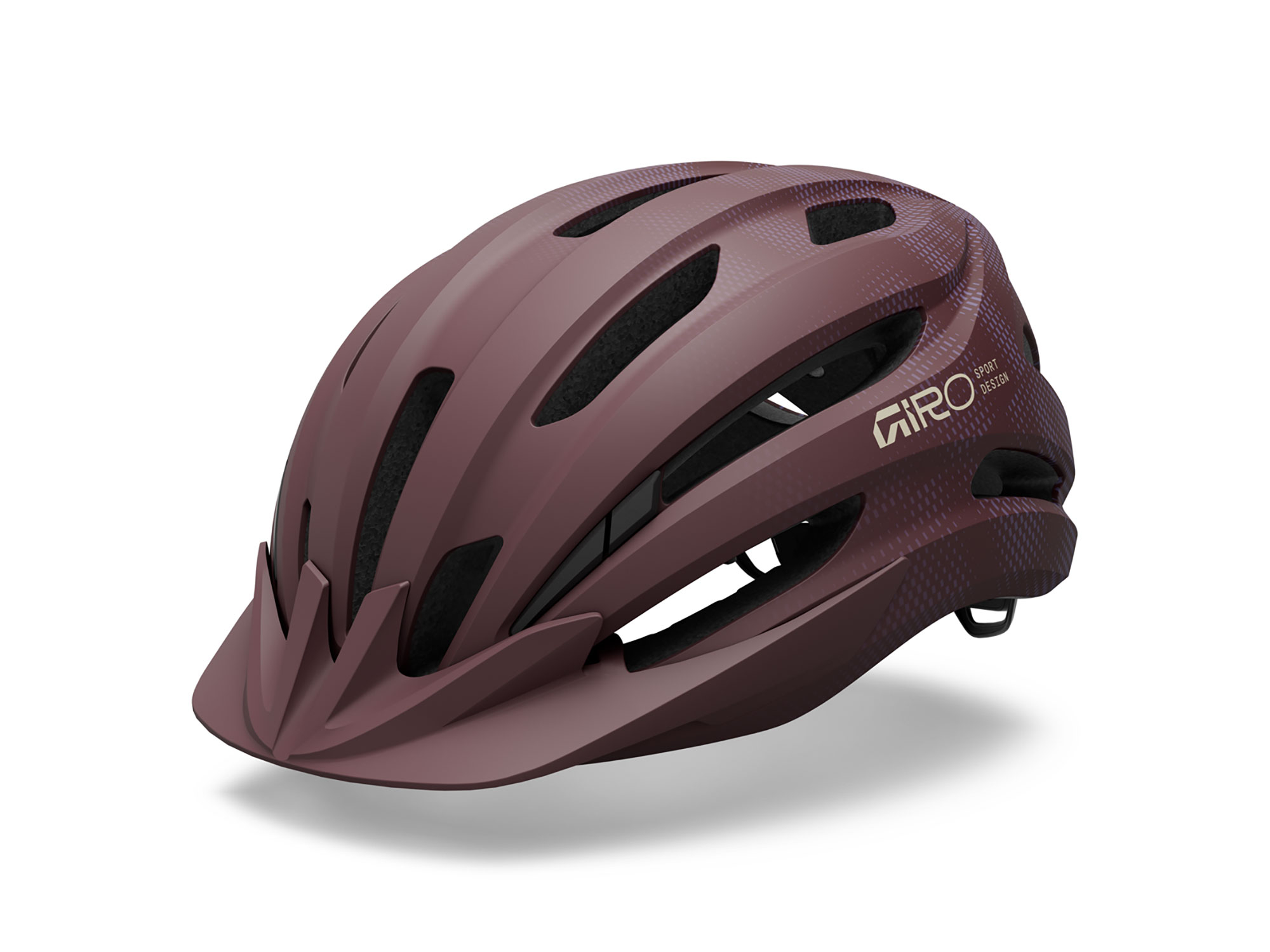 matte maroon