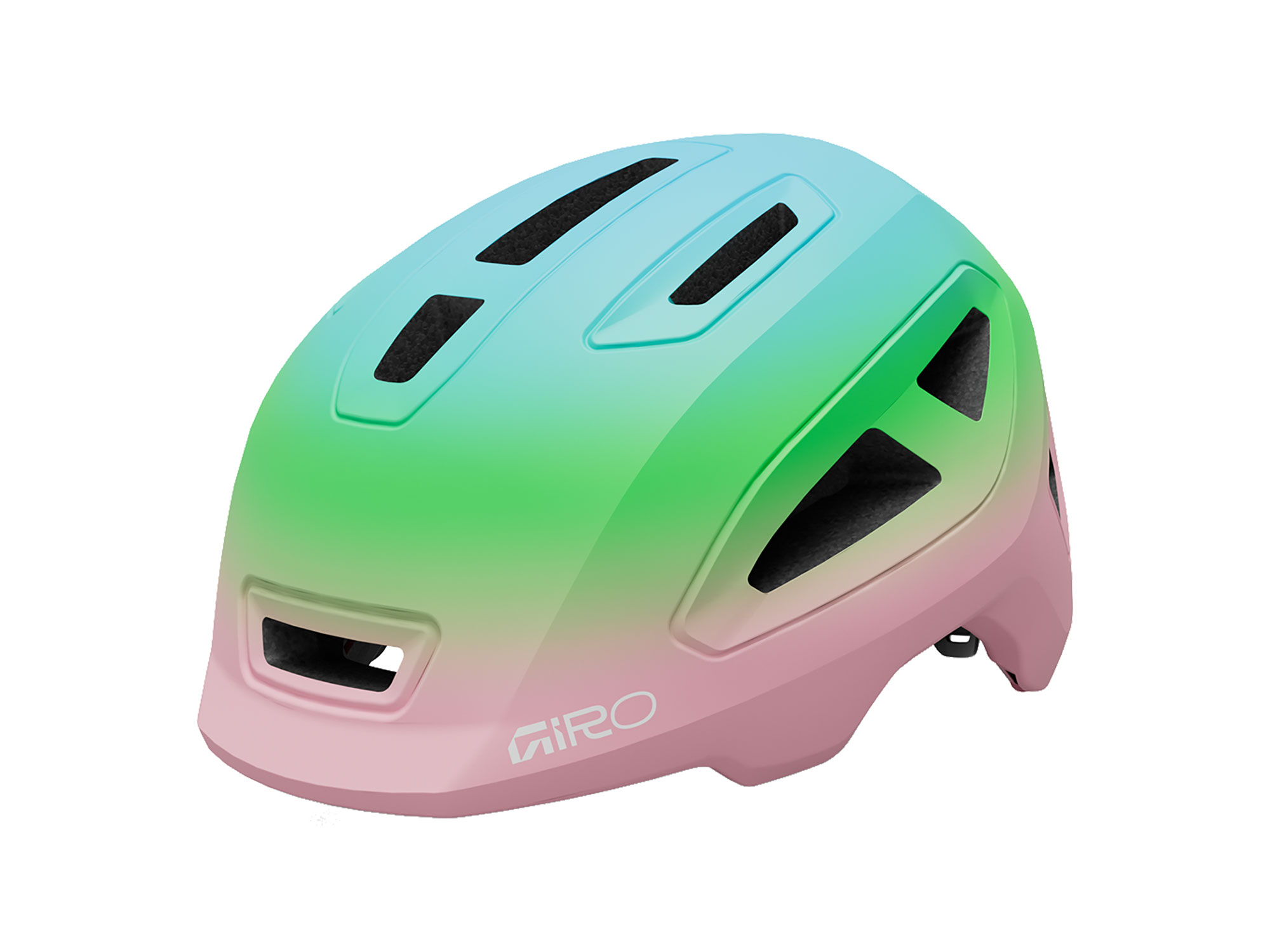 matte pink green