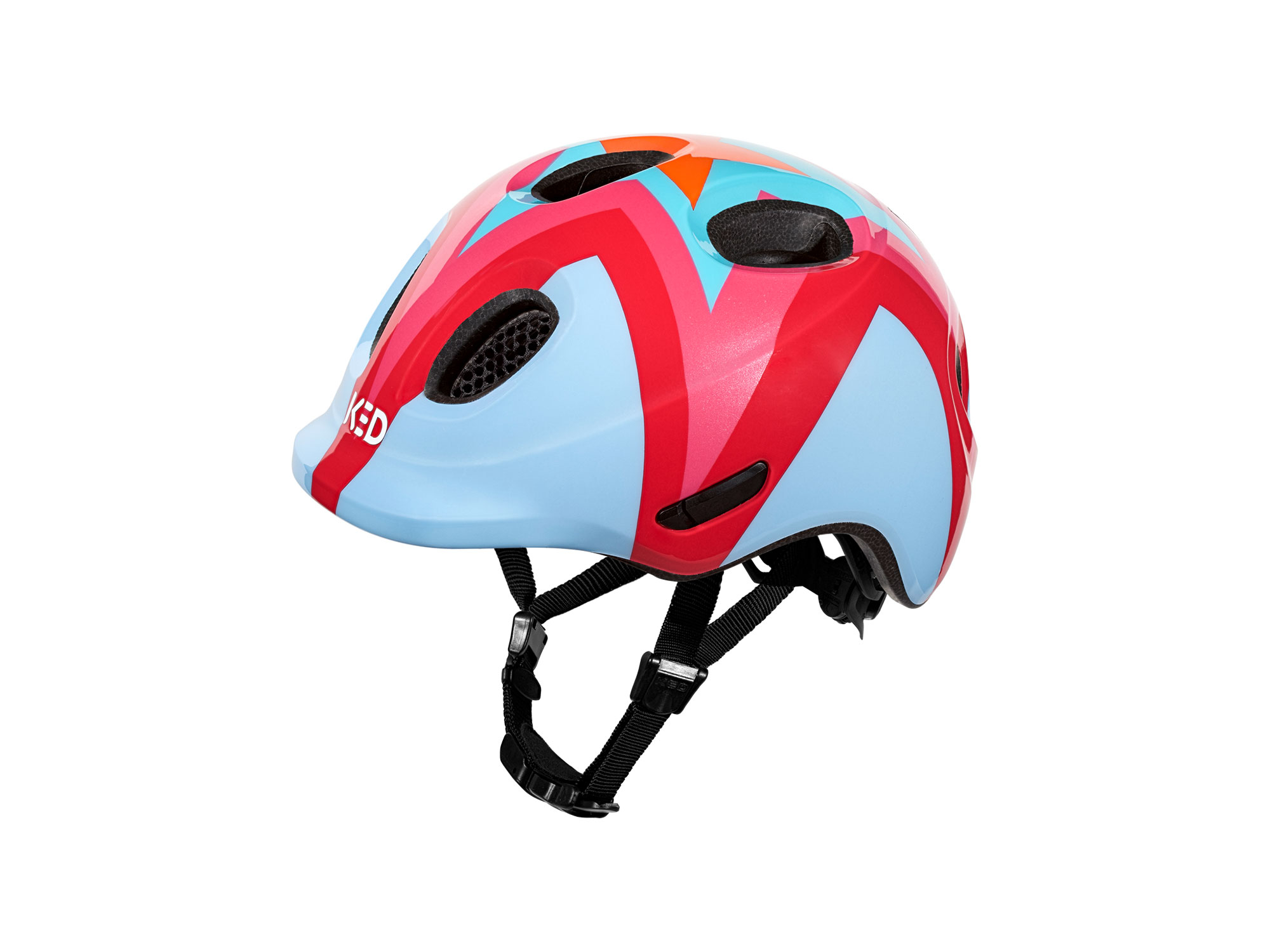 starburst blue red glossy