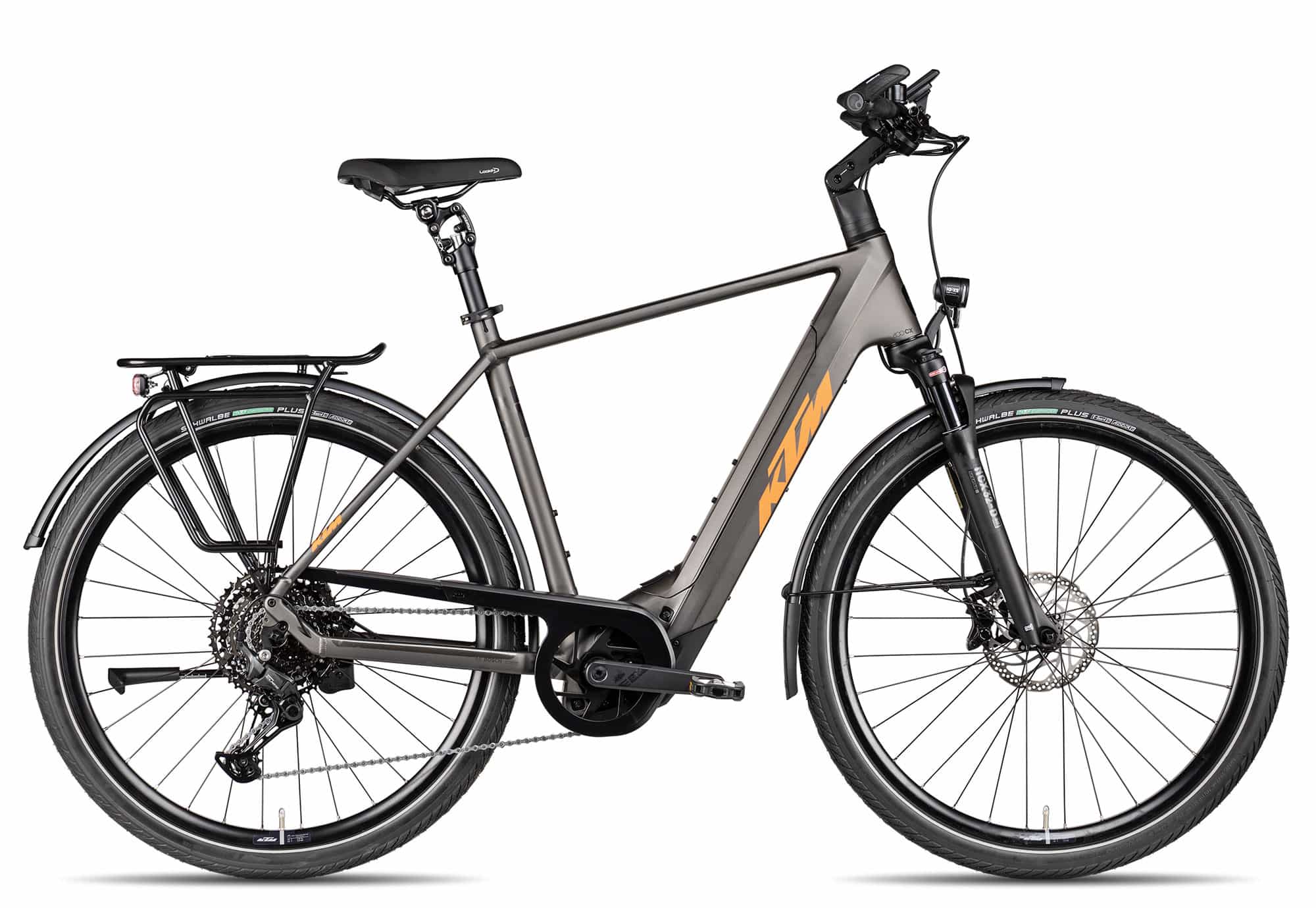 machine grey matt/orange black