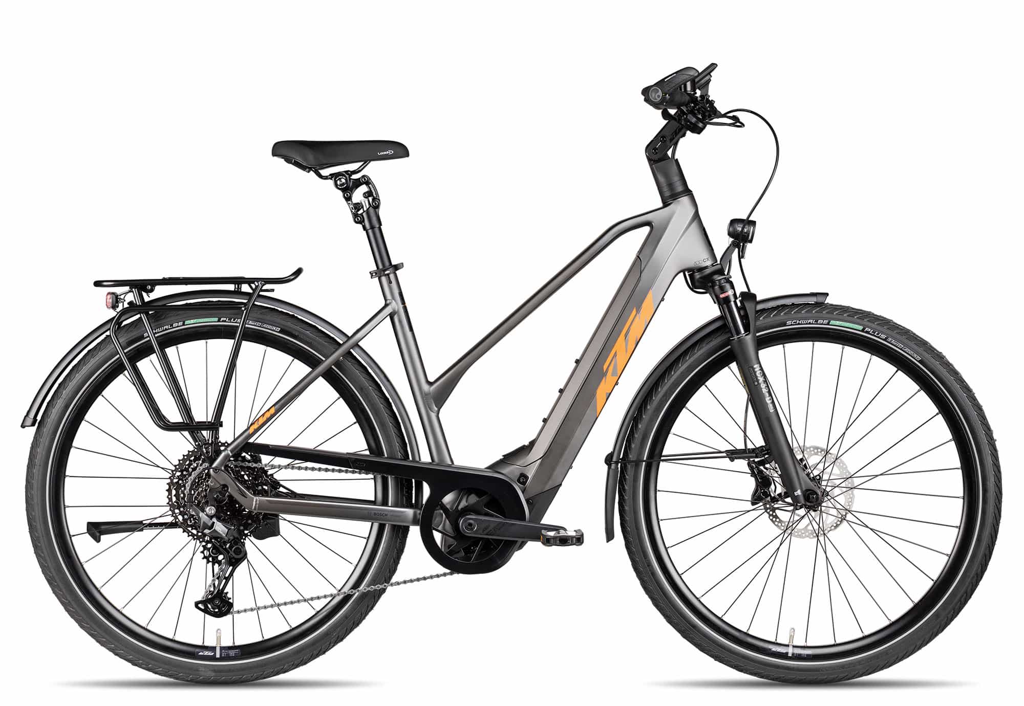 machine grey matt/orange black