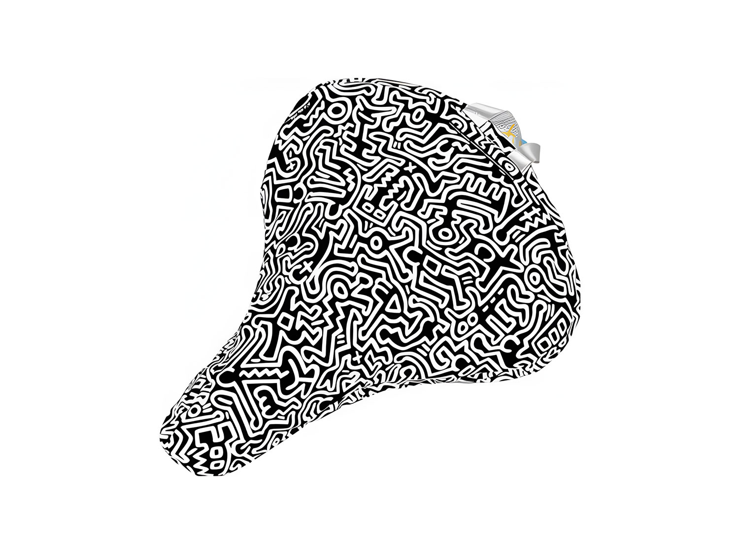 Liix Saddle Cover Keith Haring People | Markenräder & Zubehör günstig ...