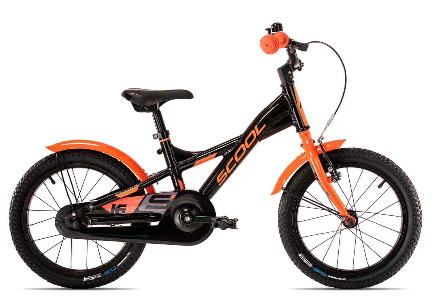 black/orange