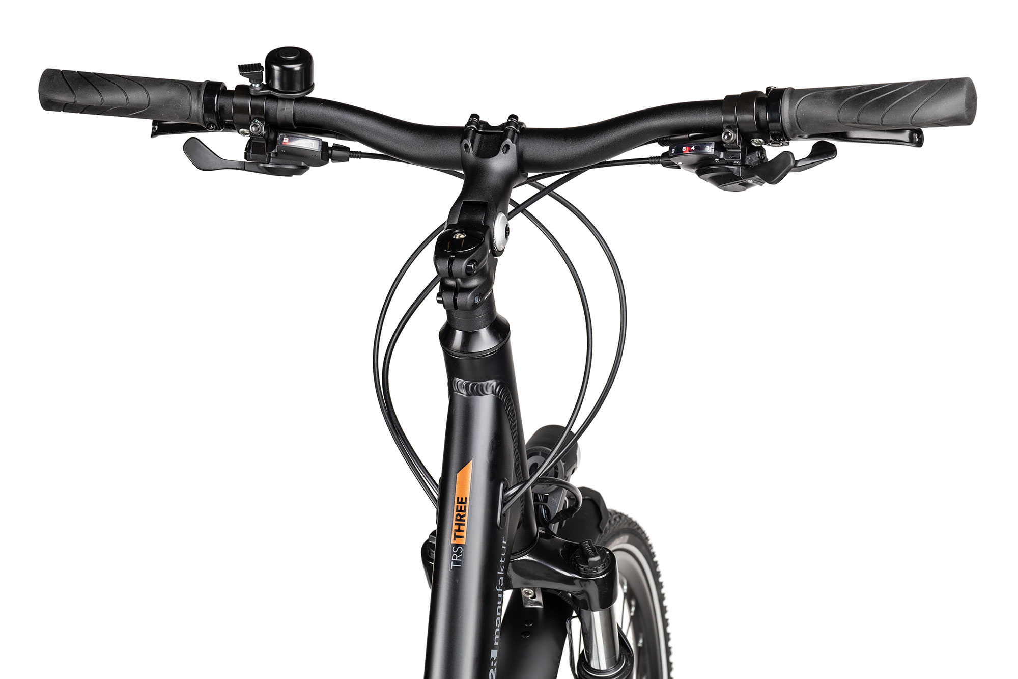 2R Manufaktur TRS THREE Wave  56 cm | black matt/orange matt