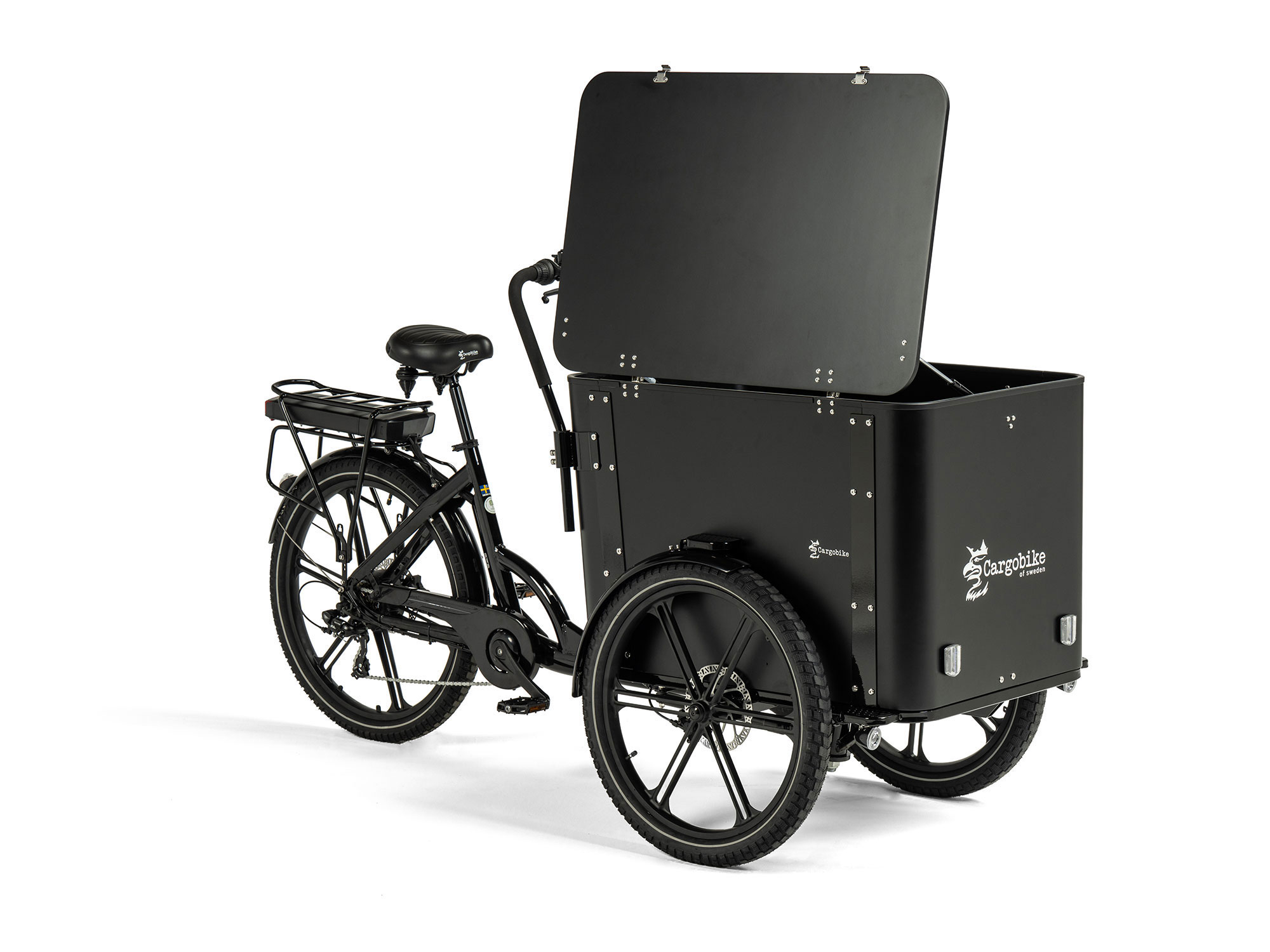 Cargobike of Sweden Flex Box unisize | schwarz