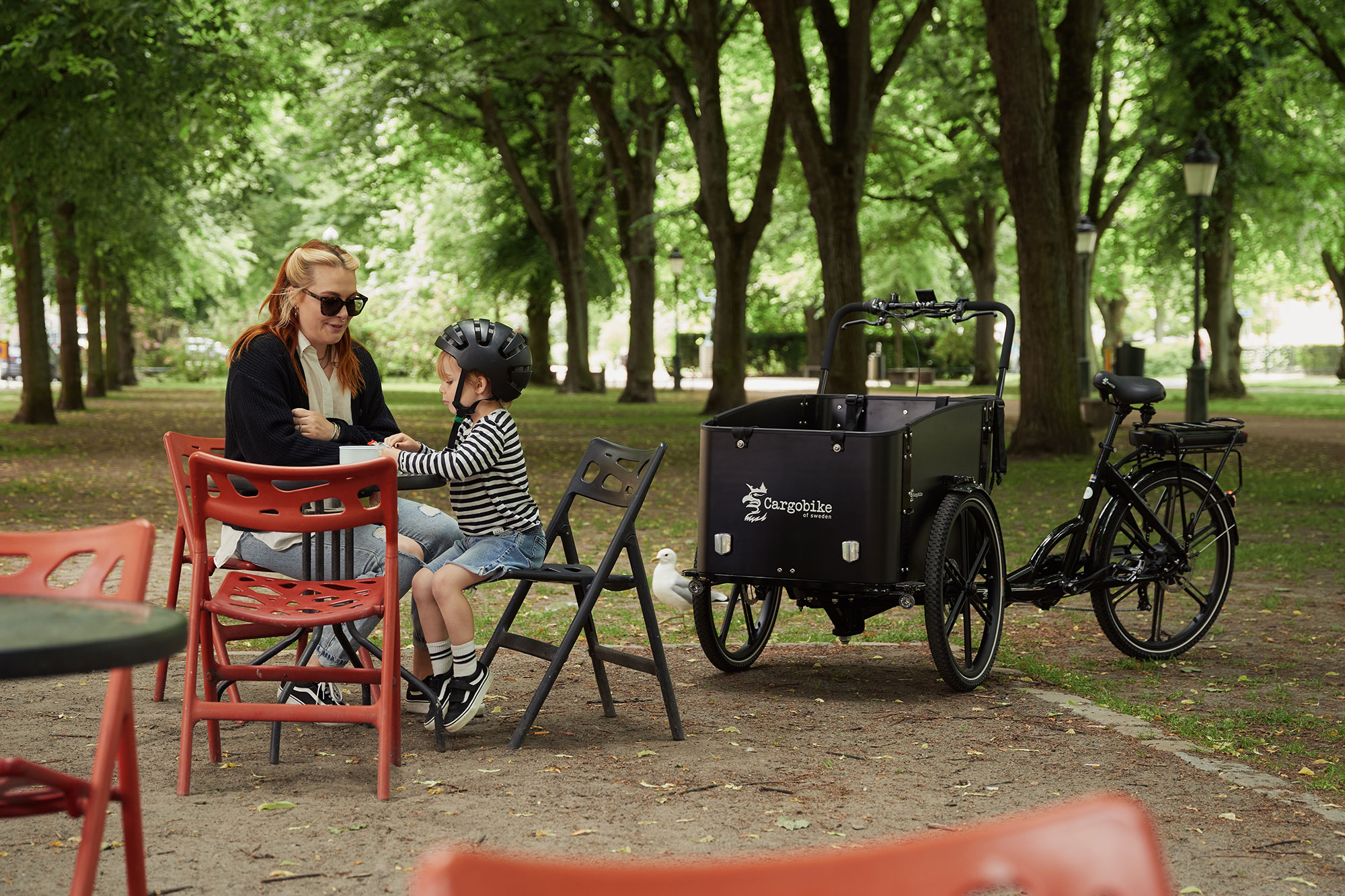 Cargobike of Sweden Flex unisize | schwarz