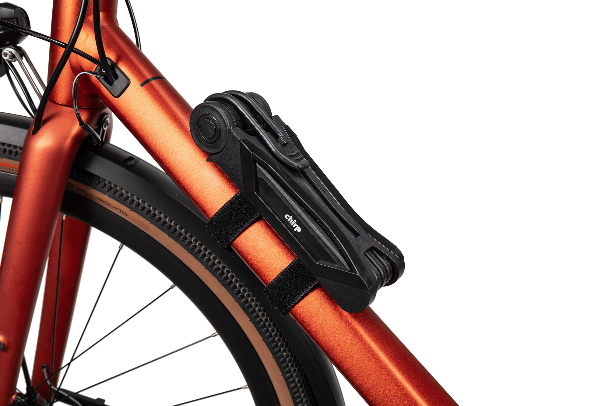 Chirp FL-85 Faltschloss 85 cm | schwarz