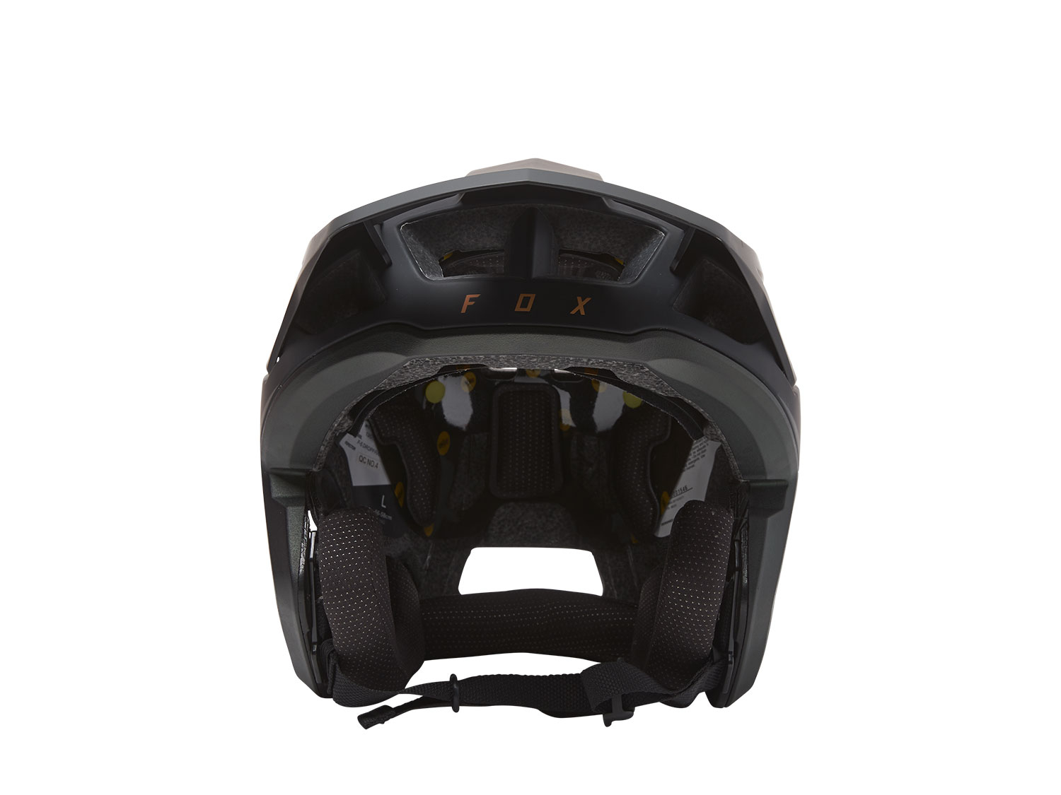Fox Racing Dropframe Helmet Pro MIPS Jethelm 52-54 cm | black