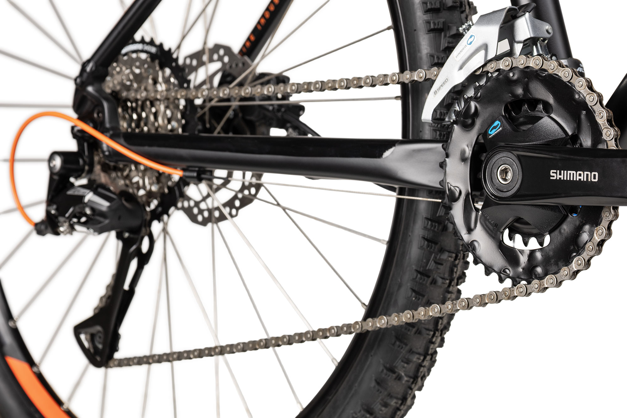 KTM CHICAGO 272 2025 53 cm | black matt/orange