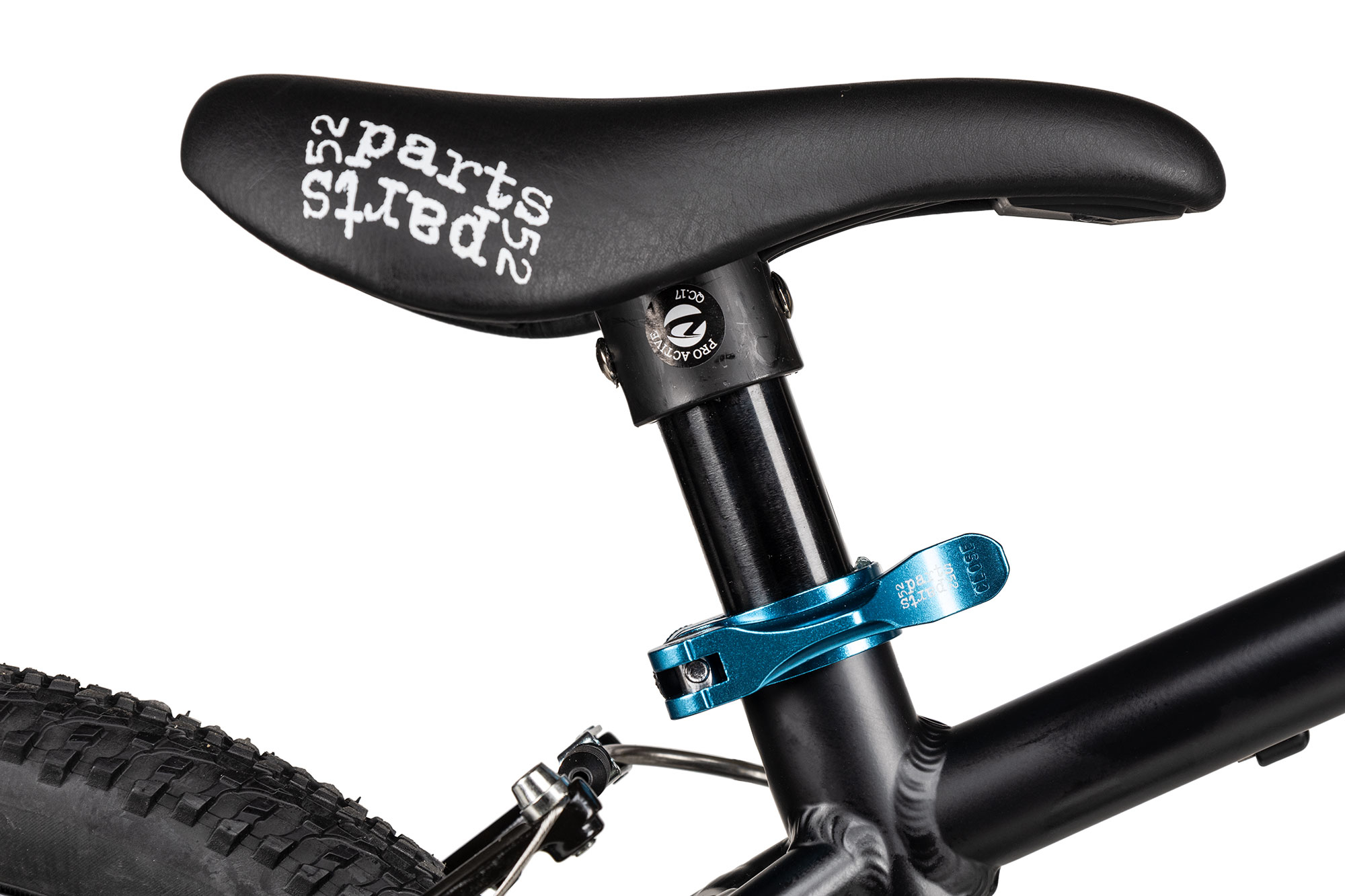 KUbikes 16L MTB 22 cm | schwarz/laser blue