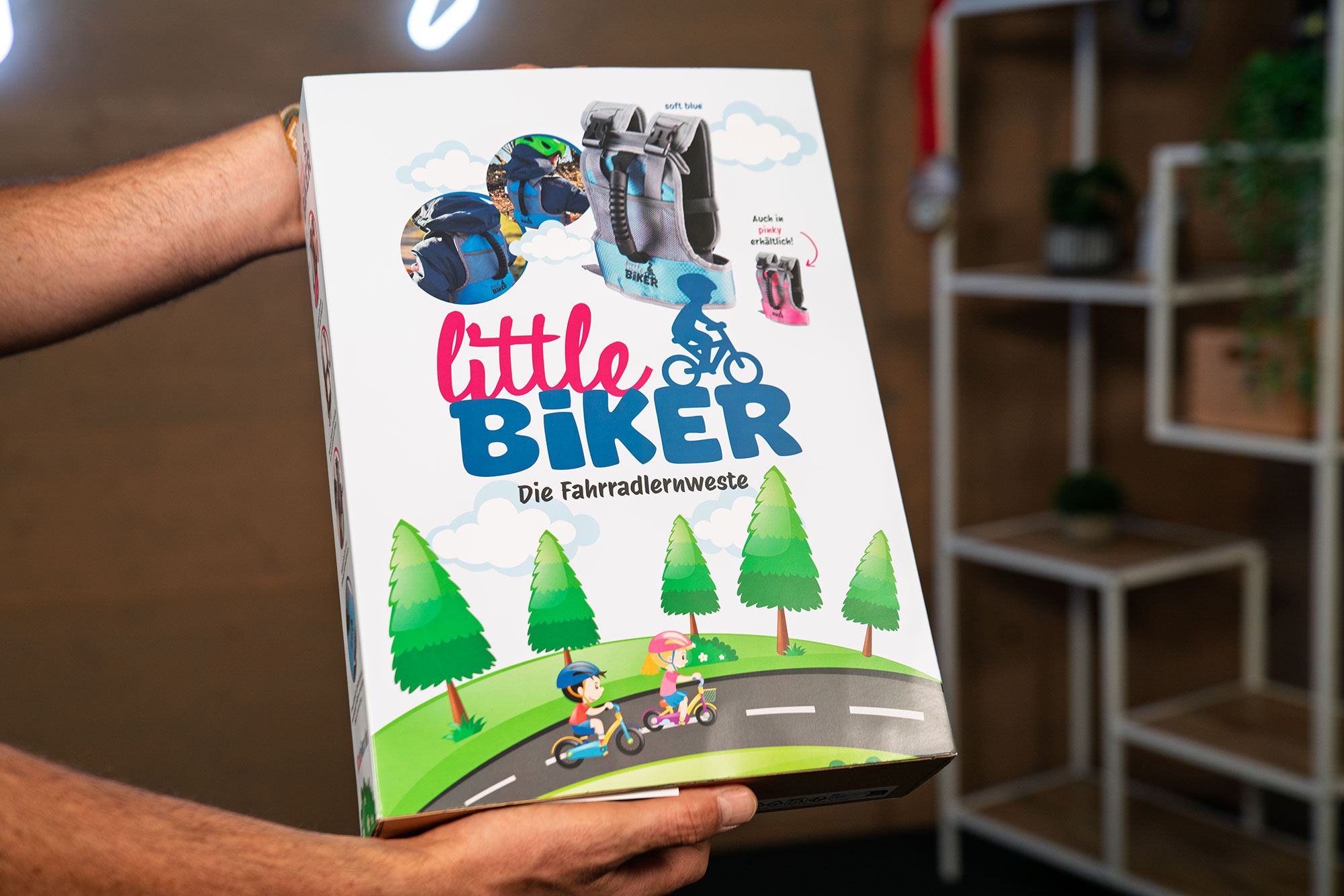 Little Biker Fahrradlernweste unisize | blue